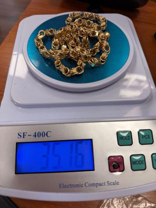 Златен сиджир 14к 5239лв (149лв за грам)