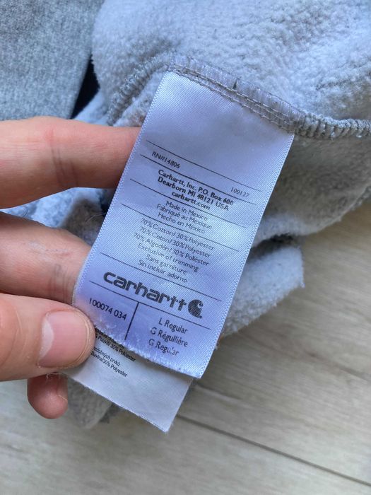 Carhartt мъжки сив суичър суитчър размер L / XL