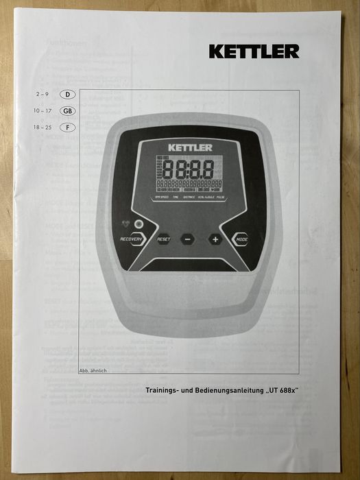 Bicicleta fitness Kettler AXOS Avior M