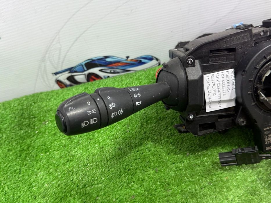 ANSAMBLU MANETE COMENZI VOLAN + SPIRA DACIA DUSTER 1.5 DIESEL 2015 COD OEM 479457095R 681726046R 2013-2017