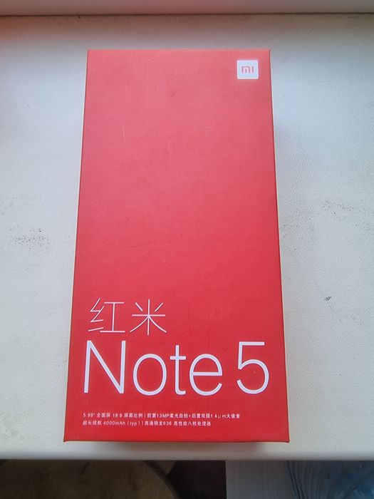 Xiaomi note 5 128Gb
