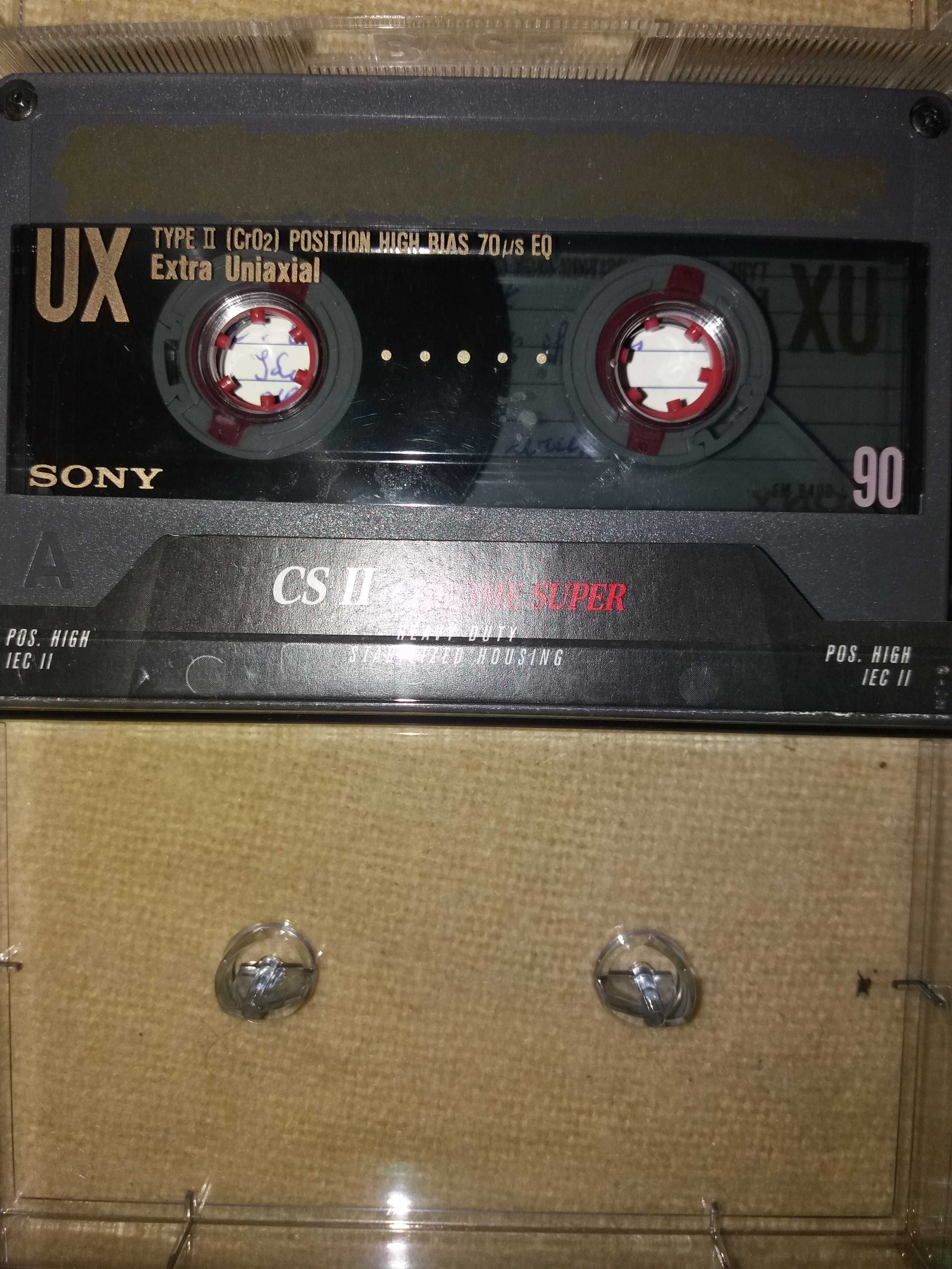casete audio crom 1 si 2 ft vechi inreg deck profi opis