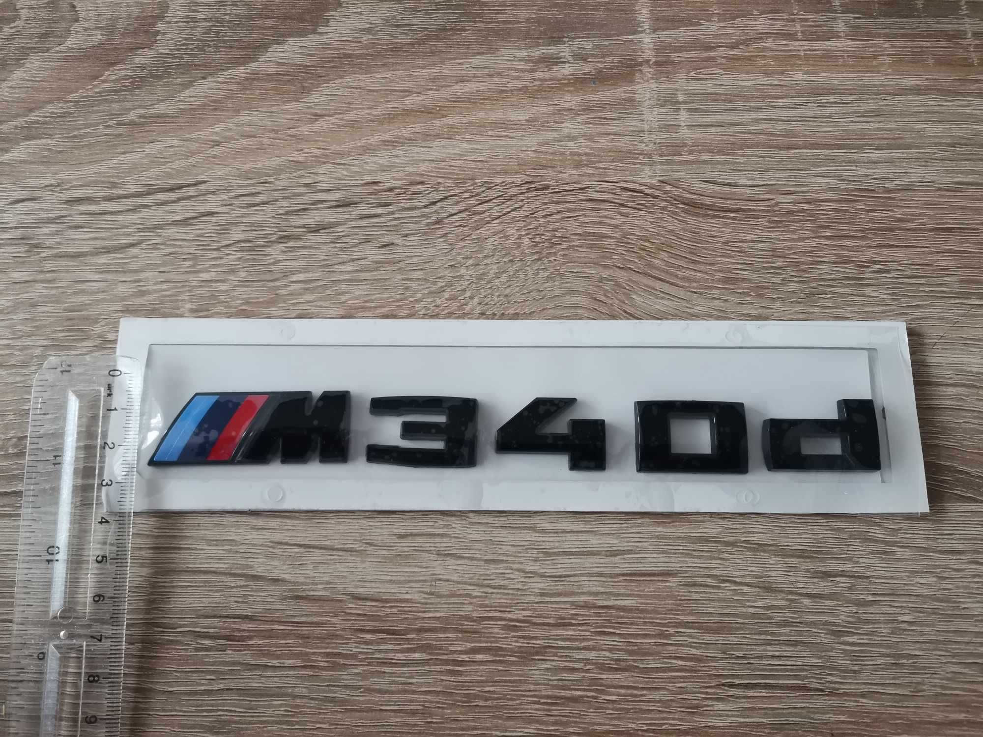 BMW М340d черна емблема лого