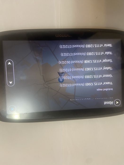 Gps tomtom go6100 full Europa 2025 la zi,Turcia,Albania,World,sim card