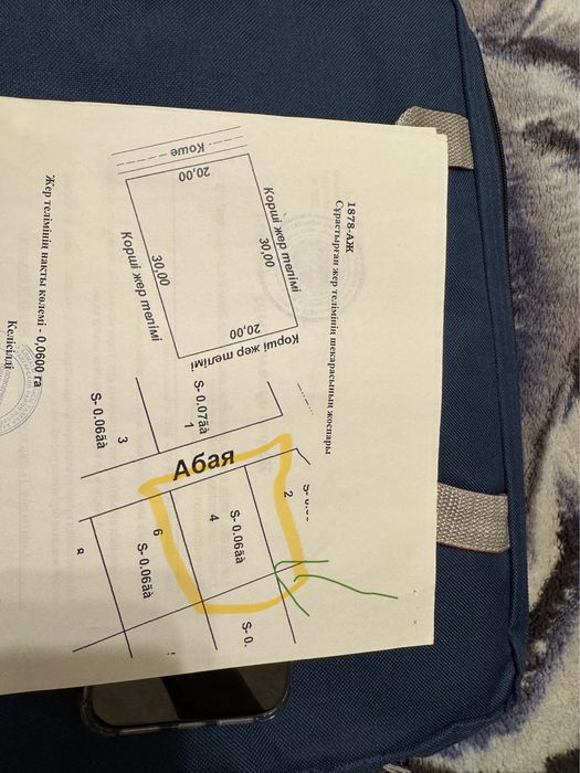 Продам землный участок . 6 соток . Все документы в порядке