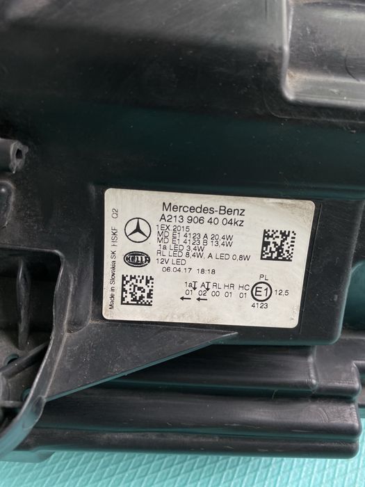 Десен фар far 1EX.2015 за Мерцедес Mercedes E class Е класа W213