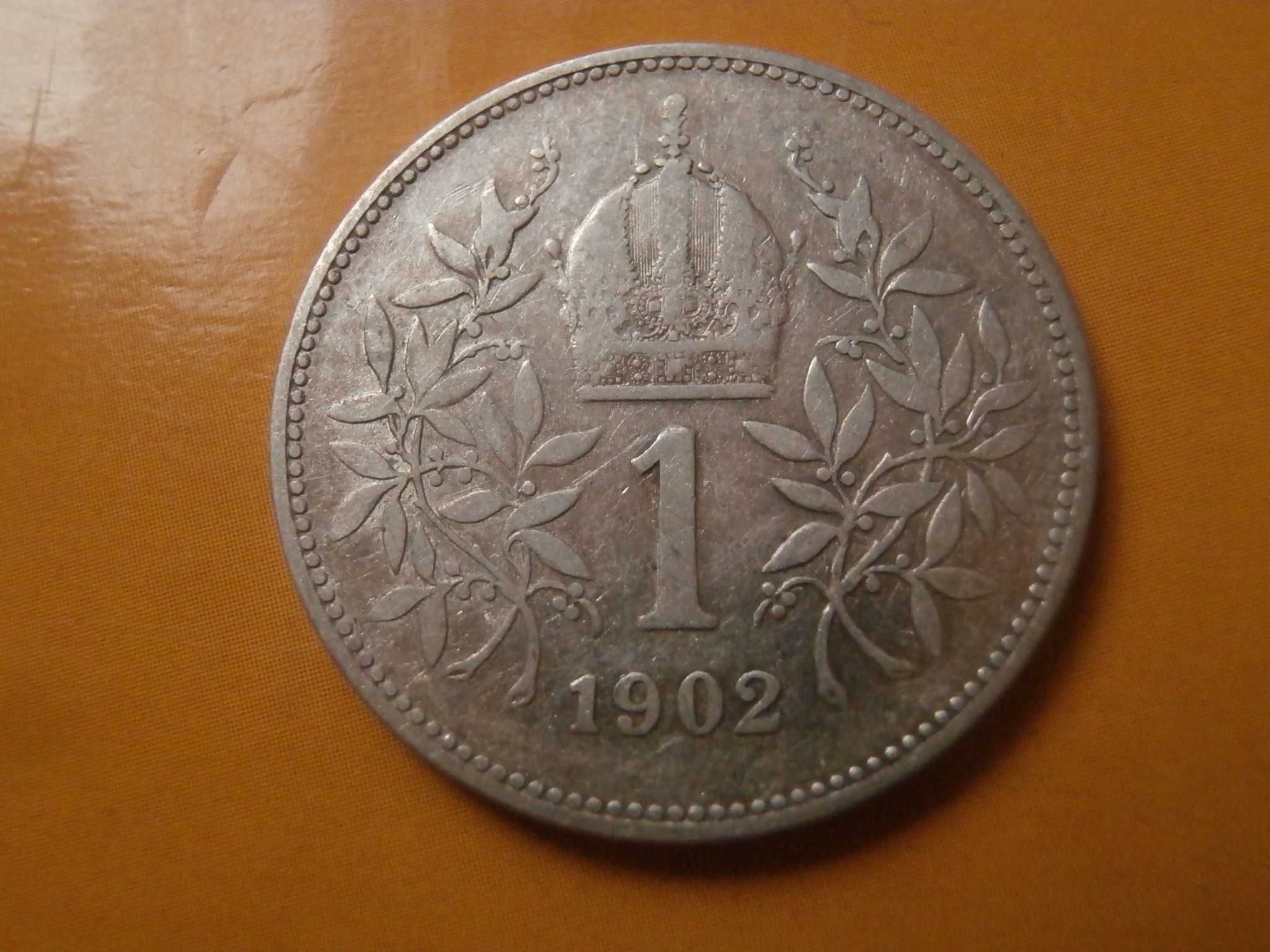 1 и 2 стотинки 1901 , сребърни монети , 1 корона 1902
