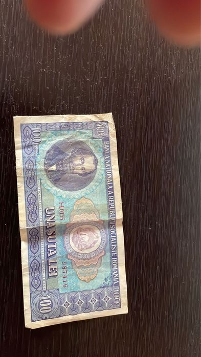 Bancnota 100 lei veche de colectie