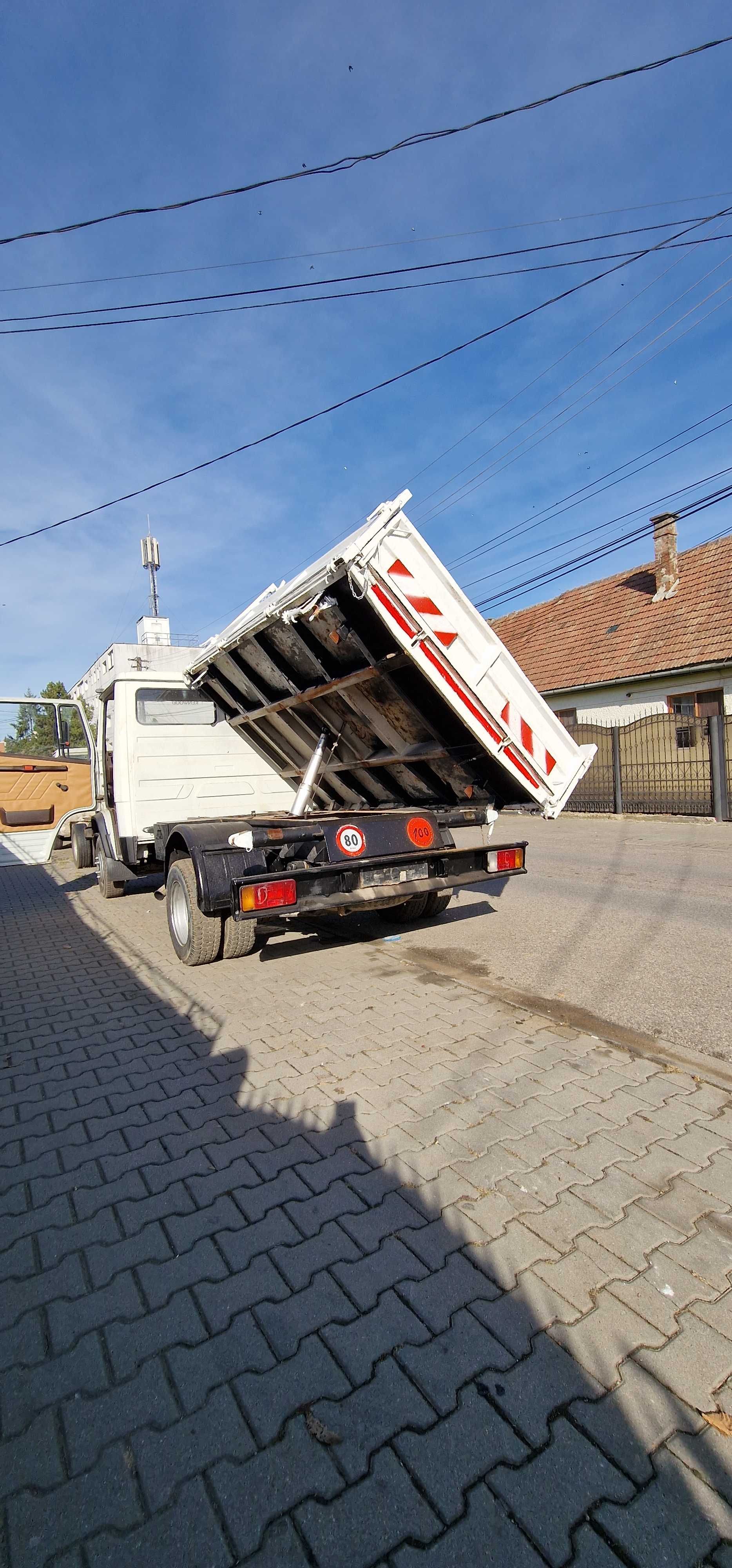 Mercedes Vario 609D basculabil trilateral / 3 parti