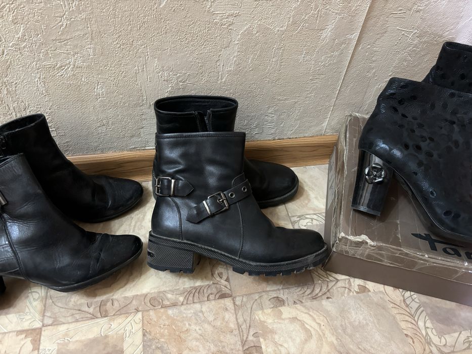 Полусапожки зимние, осенние, весенние, размеры 36-38