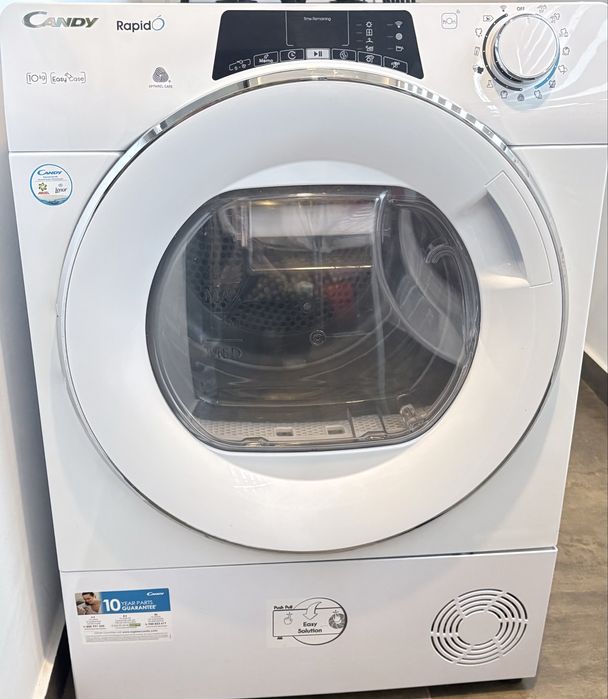 Uscator rufe CANDY Rapido cu pompa de caldura,10 kg,14 programe,Wi-Fi