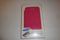 carcasa telefon samsung galaxy note 2 cu nfc rosu roz