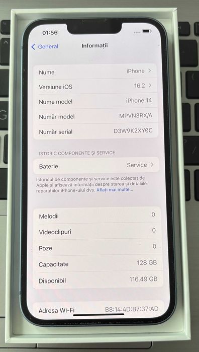 Iphone 14 blue 128 Gb