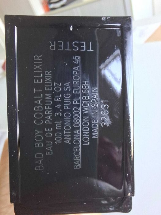 Parfum Carolina Herrera - Bad Boy cobalt elixir