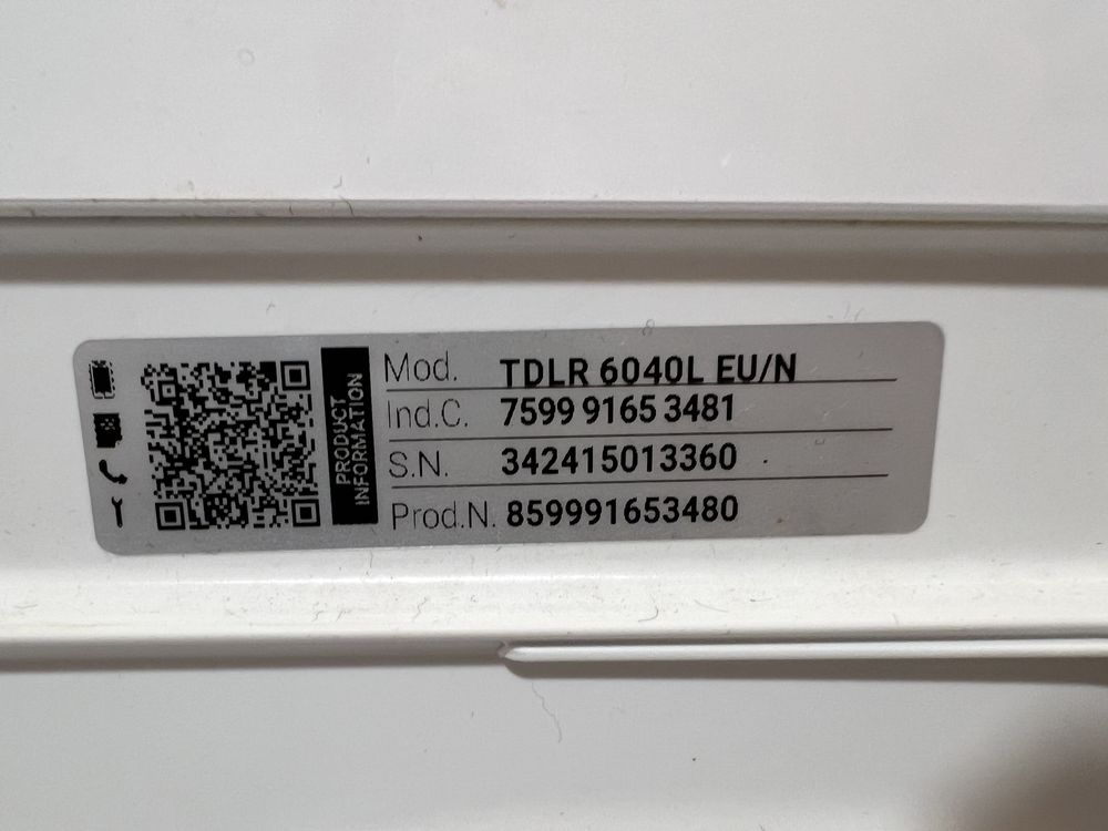 Пералня Whirlpool TDRL6040L