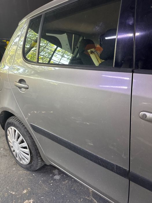 Usa portiera spate dreapta SKODA FABIA II 542 2006 - 2014 , gri LF8H