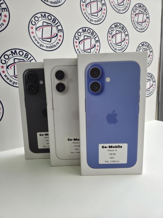 Iphone 16 128 256 GB NOU Sigilat Garantie
