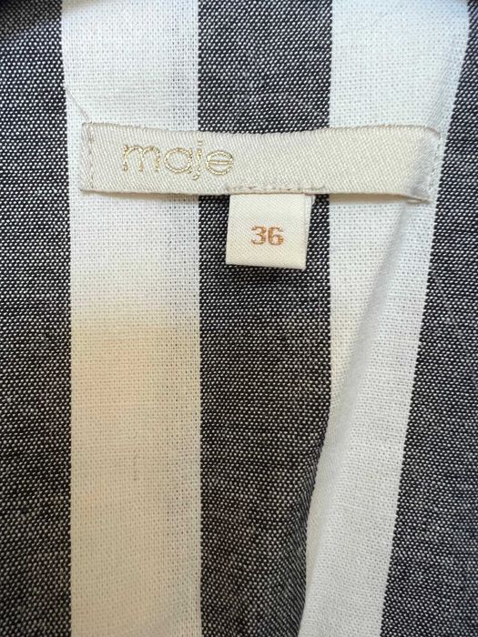 Maje костюм на райета яке и панталон