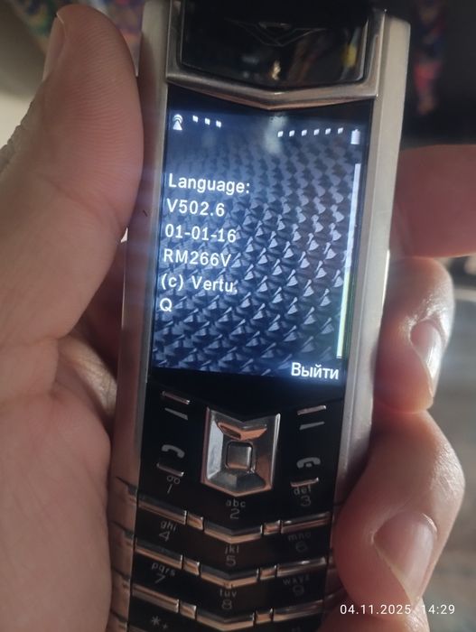 Vertu telefon — nafislik va sifat uyg‘unligi