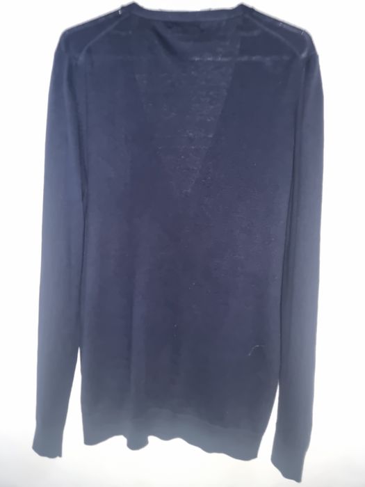 Cardigan din mătase și bumbac Massimo Dutti