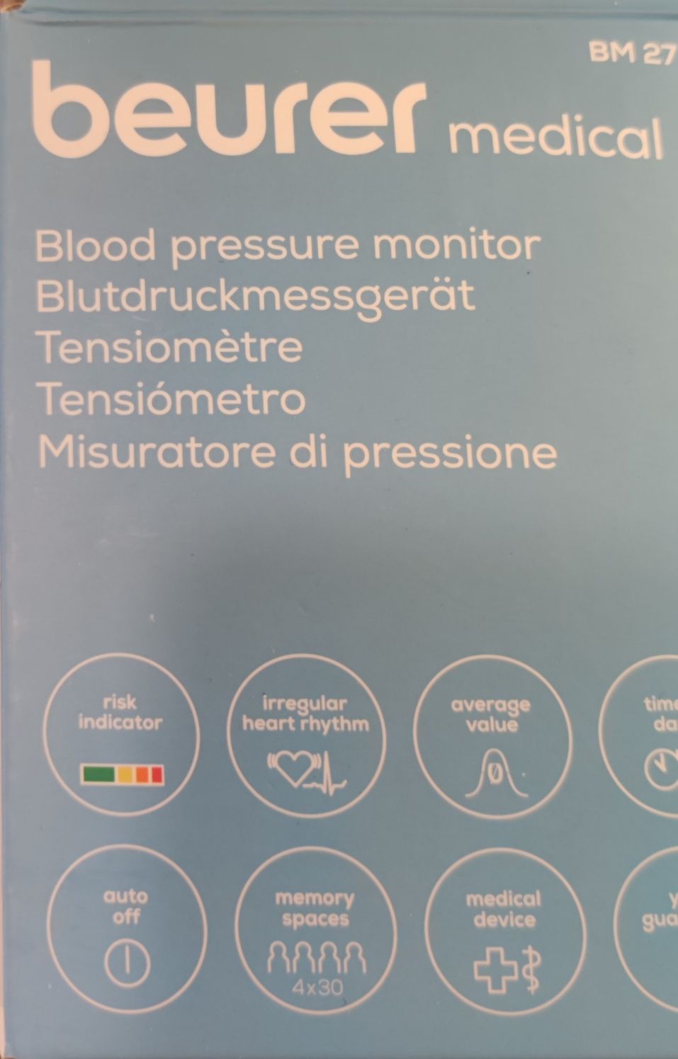 Tensiometru pentru brat Beurer BM27