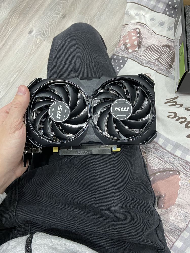 Видеокарта MSI GeForce RTX 4060 TI VENTUS 2X 16 GB