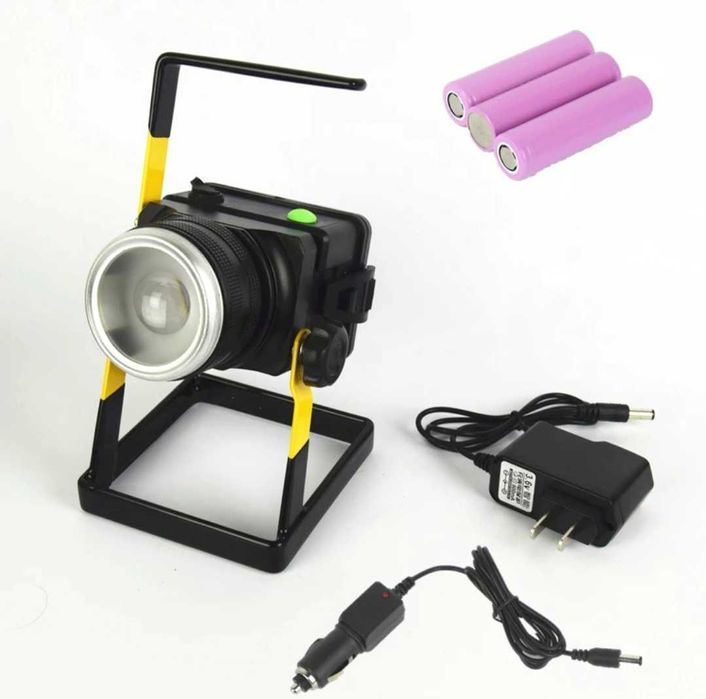 Proiector Led Portabil  30W Lumina Intensa Carcasa Aluminiu