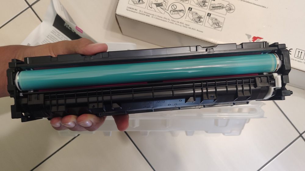 Оригинальный цветной картридж Canon 067H