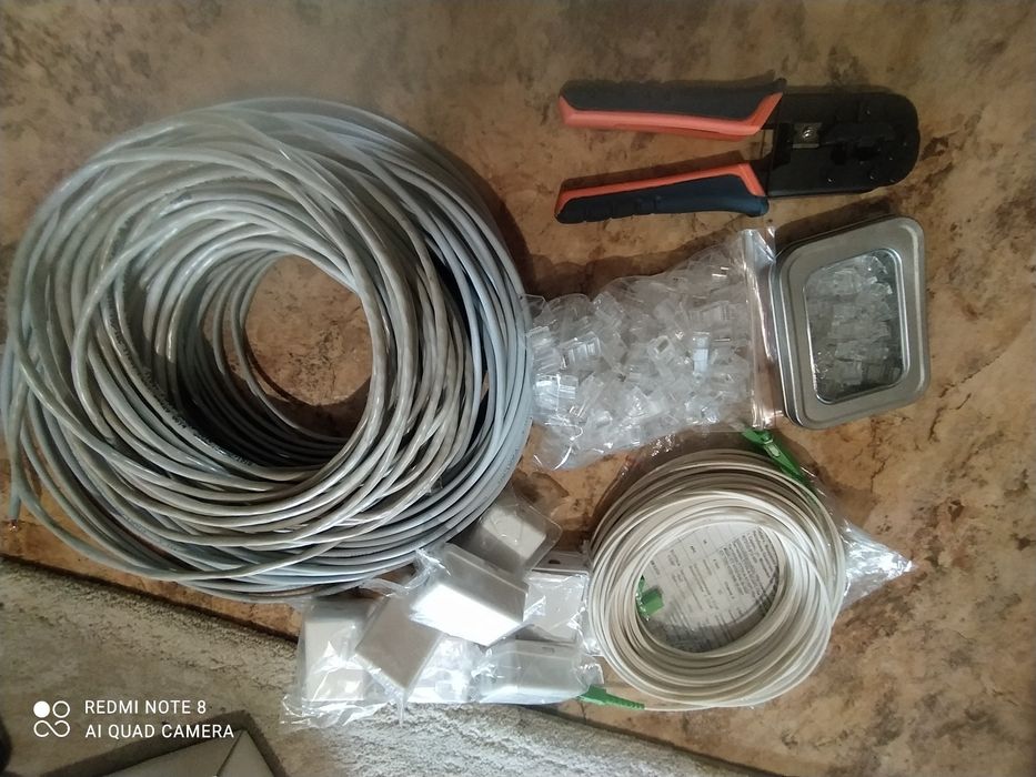 Кримпер (обжимной инструмент), разъёмы RJ-11 и RJ-45, Ethe