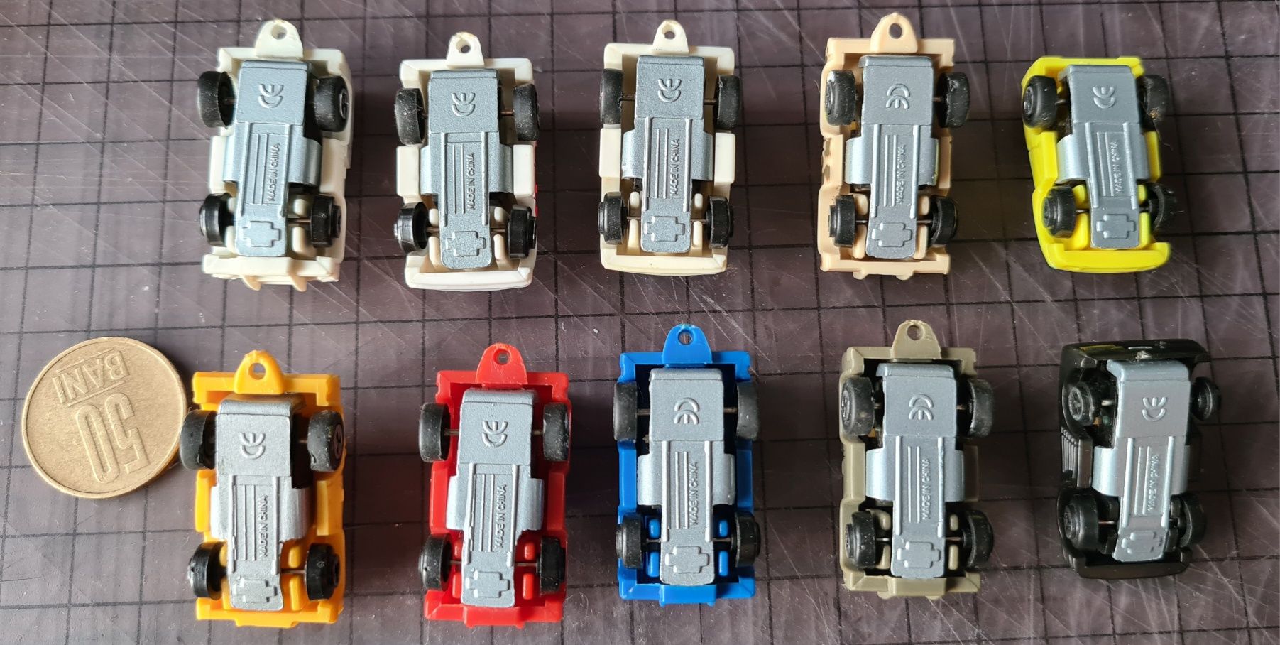 10 jucarii vechi colectie Mini masinute Micro machines Galoob Mattel