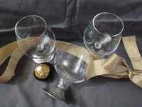 6 бр Немски кристални чаши за коняк аперитив