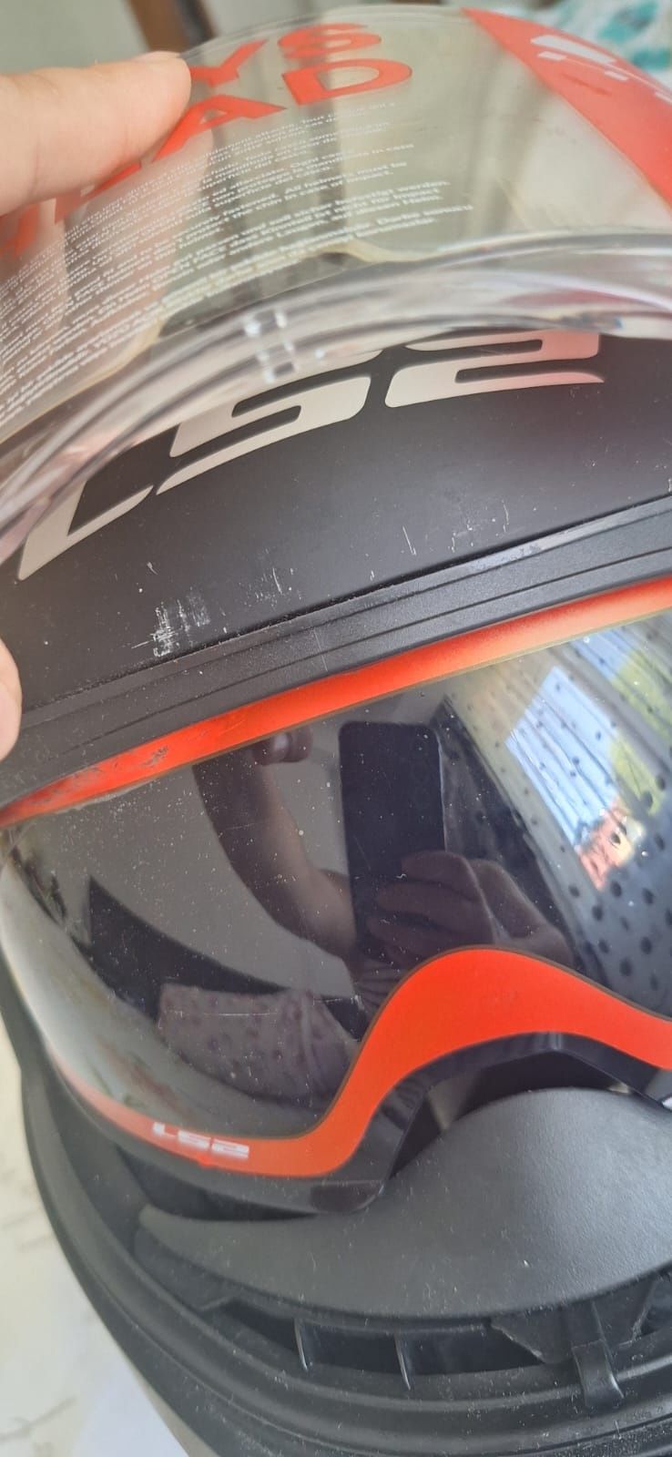 Casca moto,una marimea XL si una marimea S