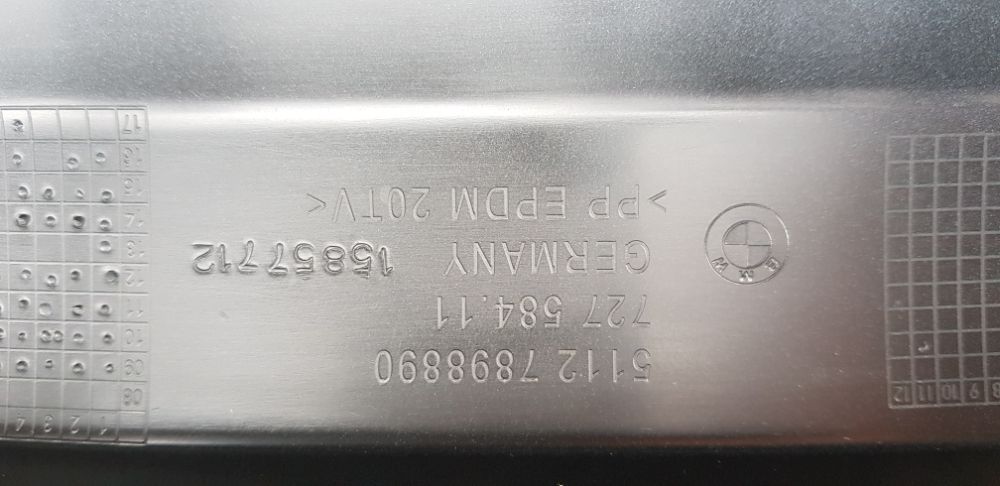 Дефузиор задна броня BMW F01 F02