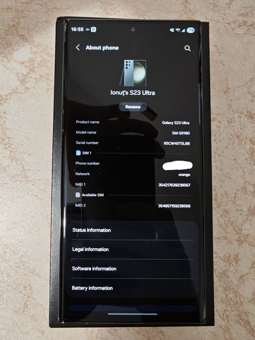 Samsung Galaxy S23 Ultra  SM-S9180