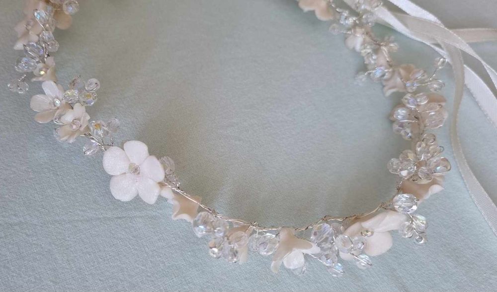 Bentiță mireasă 45 cm