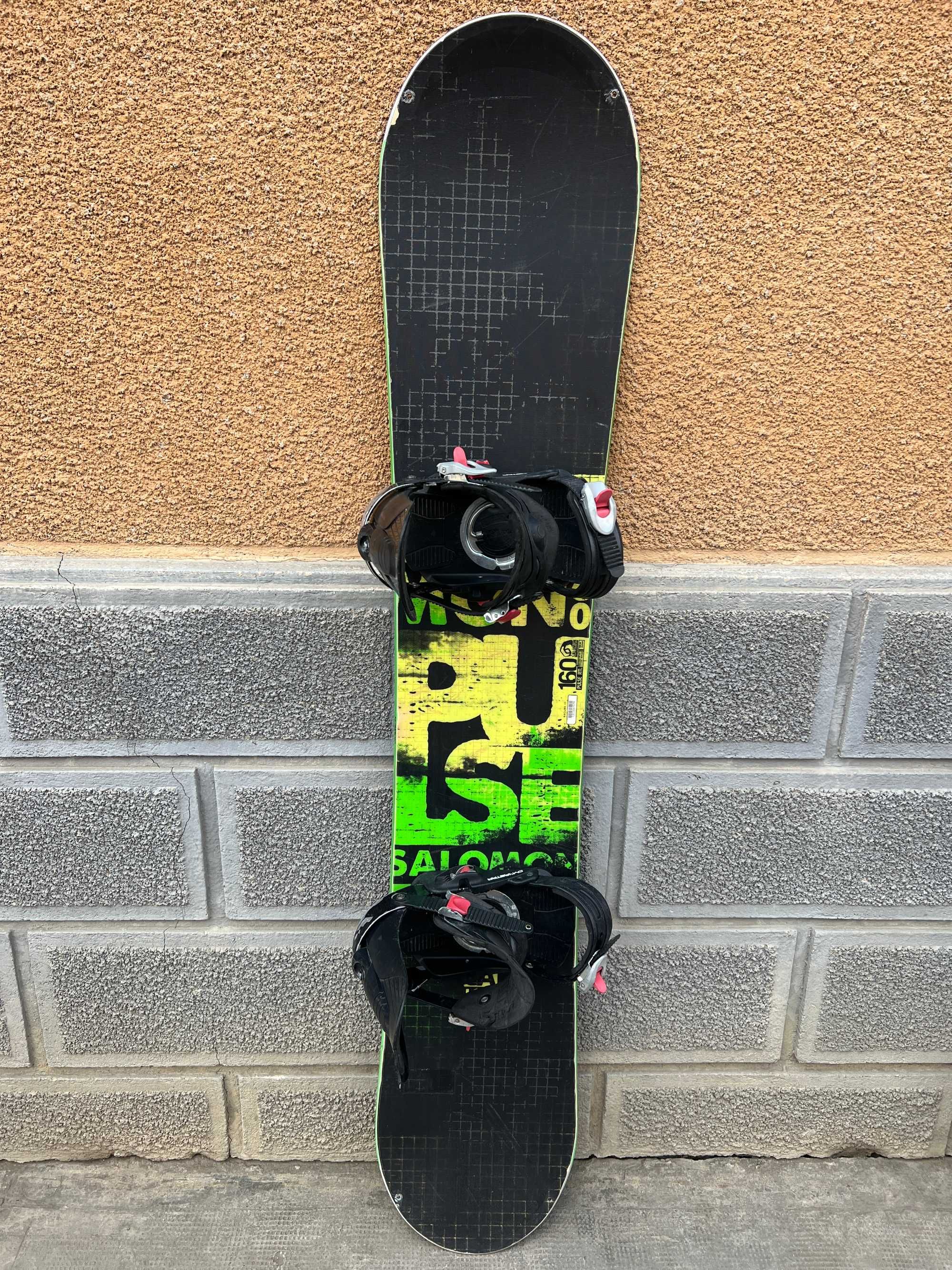 placa snowboard salomon pulse rtl L160