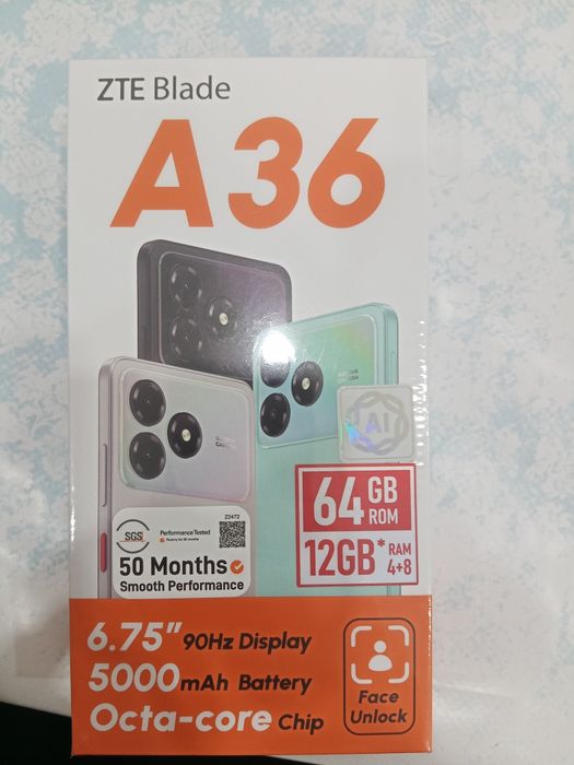 Продам android ZTE a36