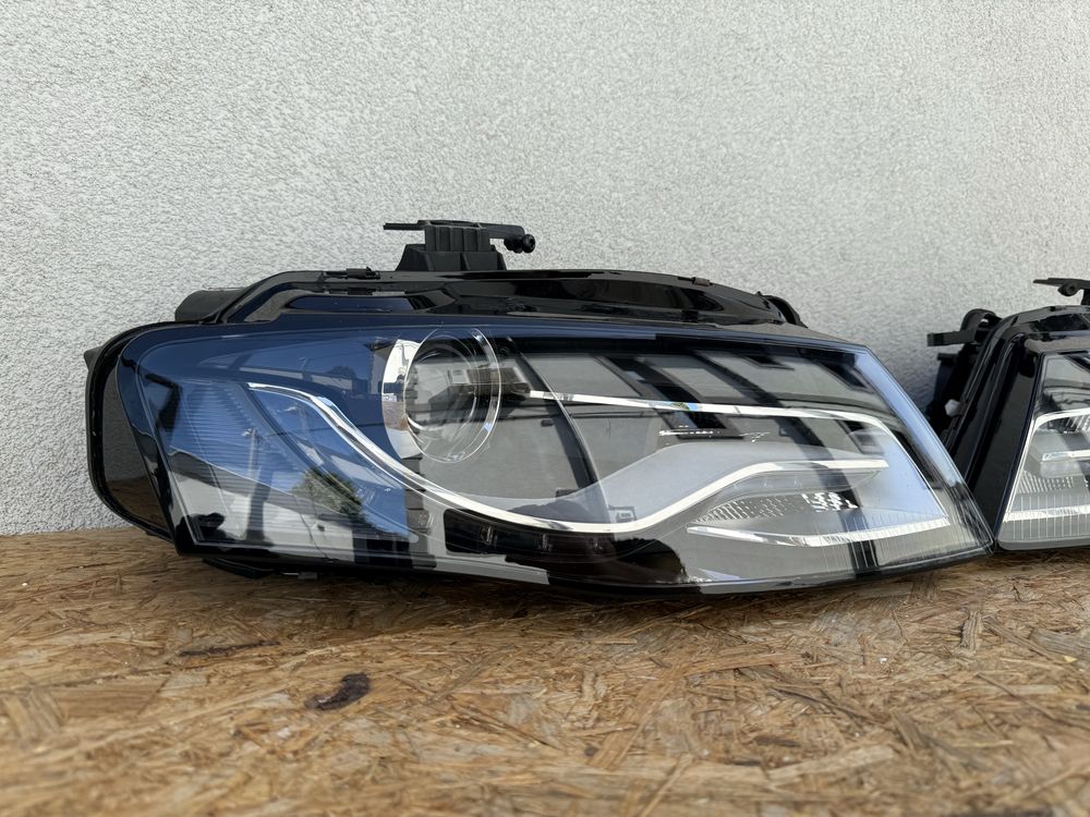 SET Far stanga dreapta Audi A4 8k B8 2008-2012 Xenon + LED Originale