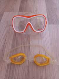 2 чифта очила за плуване Intex.Двата броя за 8 лв.