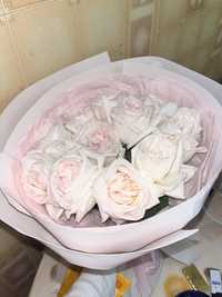 Букет RF , 11 белых роз