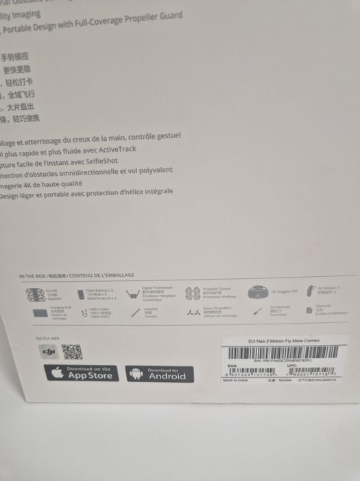 Dji neo 2 fpv fly more combo sigilata