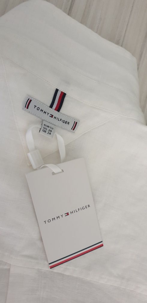 Tommy Hilfiger 100% Лен /  Oversize  XL НОВО! ОРИГИНАЛ! Дамска Ленена