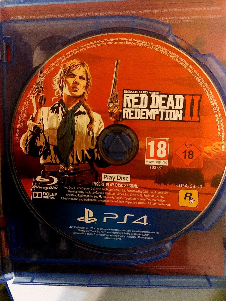 Ps4 Red Dead Redemption 2