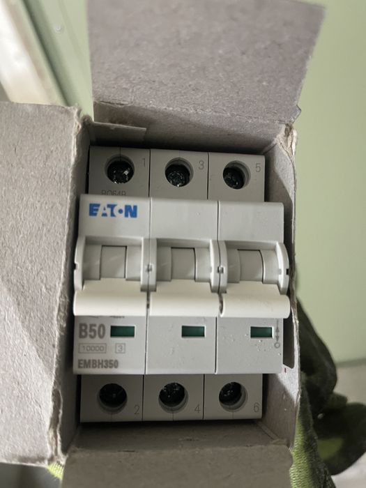 AFDD Sigurante Intrerupator, Eaton, 3P, C 63A, AC PLSM-C63/3-MW 242480