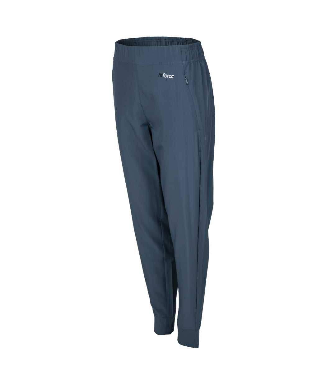 Pantalonii softshell sport  Fitforce/Sportissimo, S/M, blue/petrol Nou