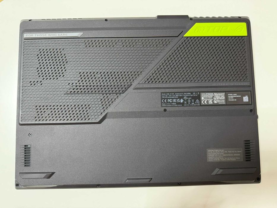 Laptop ASUS ROG Strix G17 + 1 TB SSD (total 2 TB)