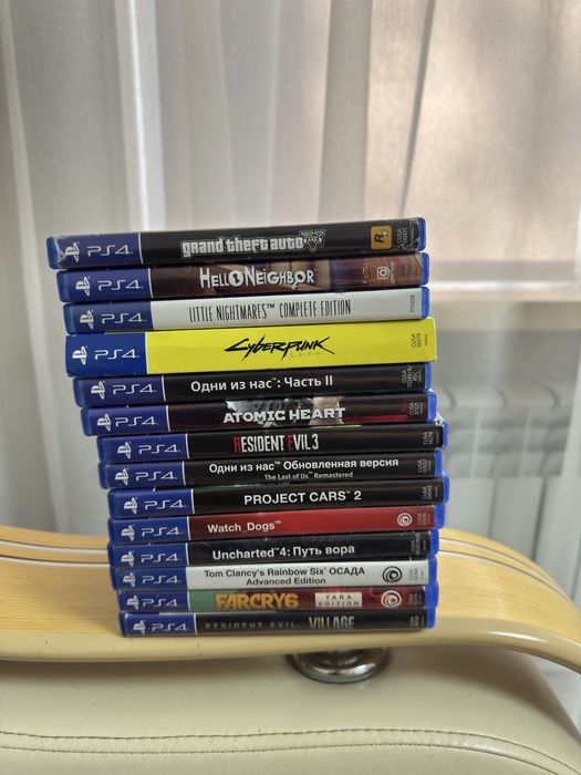 Продам диски на sony playstation 4