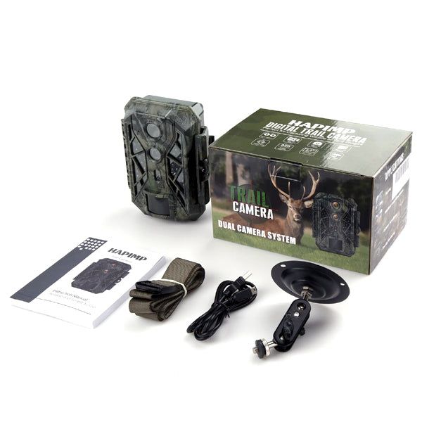 ULTRA HD 4К фото капан с два обектива 32MP и невидима  940NM /LK046/