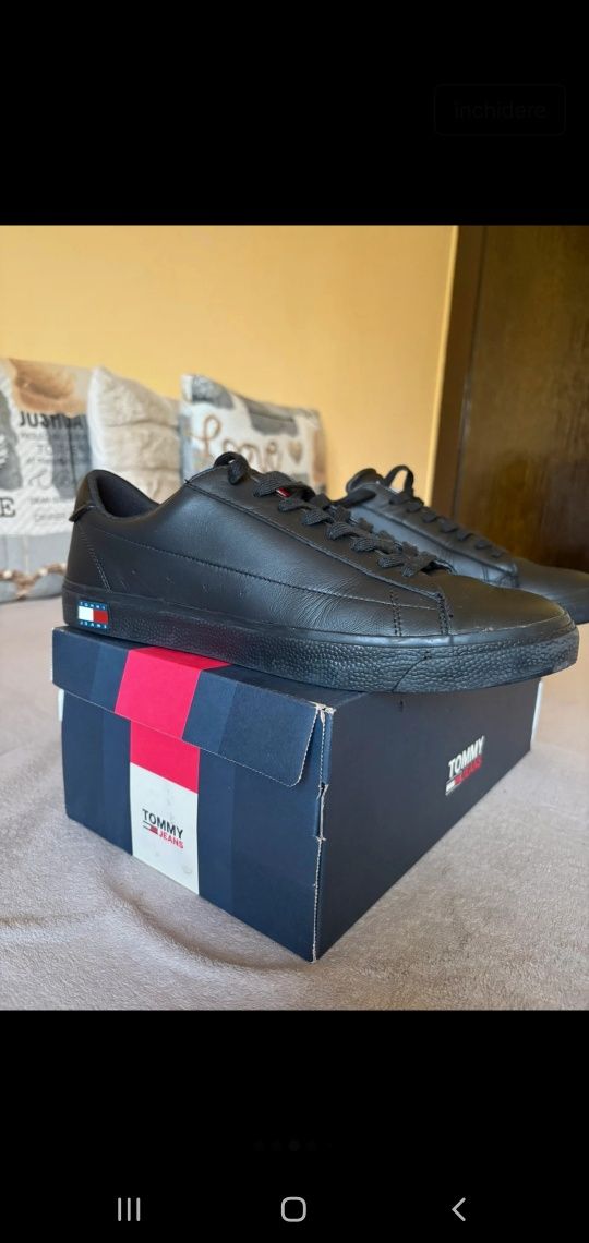 Adidasi piele Tommy Hilfiger originali 44