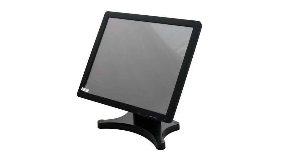 Monitor touchscreen 17" Picior metalic, NOU, 1 an garantie - pos